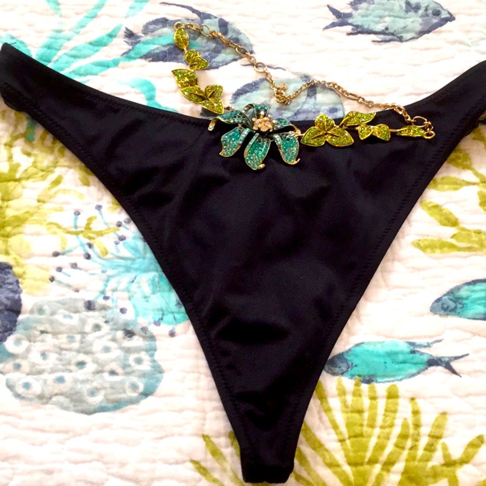 NWOT Italian Sparkling LaPerla Swim Thong ONLY.